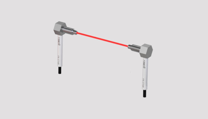 M4 Karşılıklı 90 derece Somun Başlı Fiber Optik Kablo 2m Raxoll FR-CT4B