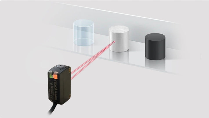 Minyatür Arka Fon Bastırmalı BGS Lazer Sensör Npn Raxoll PR-BG30N