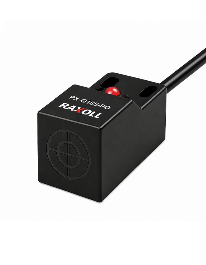 Kübik Endüktif Sensör 5mm Algılama 18*18,4*34,4mm PNP-NO Raxoll PX-Q185-PO