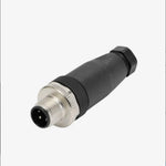 Brotconn M1205MS M12 5 Pin Erkek Düz A Kod Konnektör Vida Bağlantılı PG7