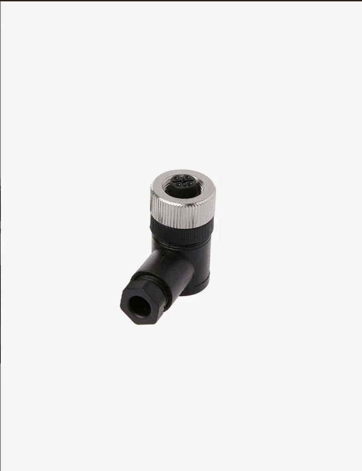 Brotconn M1205FA M12 5 Pin Dişi Açılı A Kod Konnektör Vida Bağlantılı PG7
