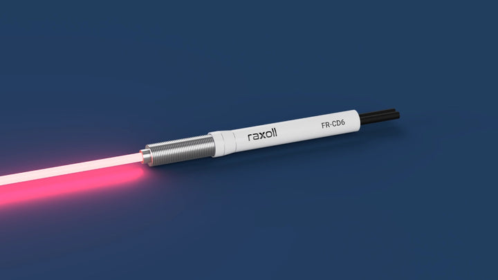 Raxoll FR-CD6 M6 Cisimden Yansımalı Fiber Optik Sensör Kablo 2m