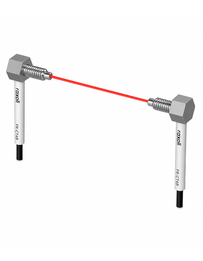 M4 Karşılıklı 90 derece Somun Başlı Fiber Optik Kablo 2m Raxoll FR-CT4B