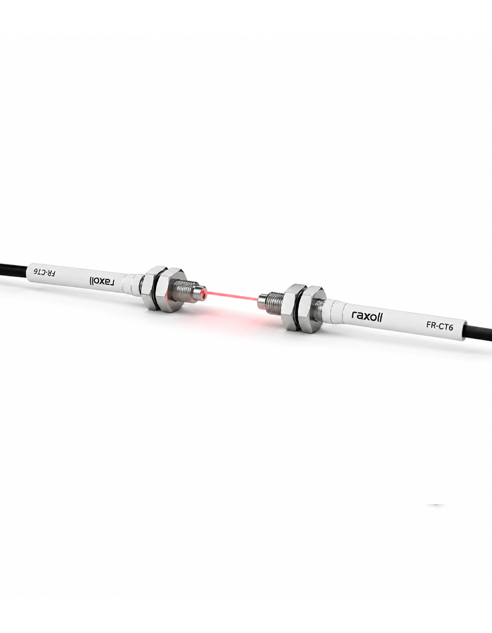 Raxoll FR-CT6 M6 Karşılıklı Fiber Optik Sensör Kablo 2m