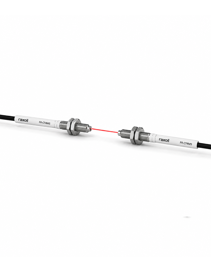 Raxoll FR-CT4M5 M4 Karşılıklı Fiber Optik Sensör Kablo 5m