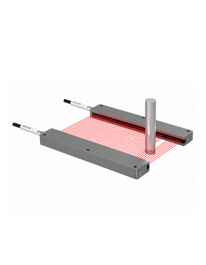 Raxoll FR-CT100A Karşılıklı Alan Tarama 100mm Fiber Optik Sensör Kablo 2m