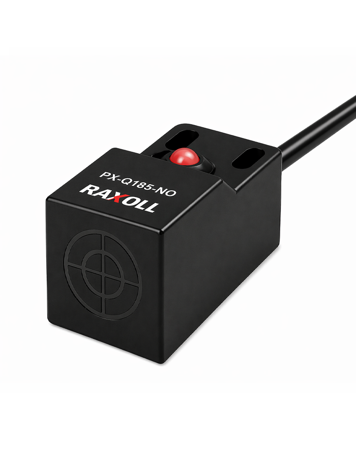 Kübik Endüktif Sensör 5mm Algılama 18*18,4*34,4mm Npn No Raxoll PX-Q185-NO