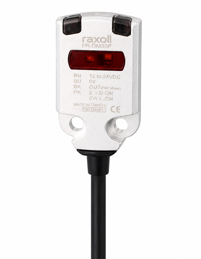 Mini Fotoelektrik Sensör Cisimden Yansımalı NPN Led Raxoll PR-DM30N